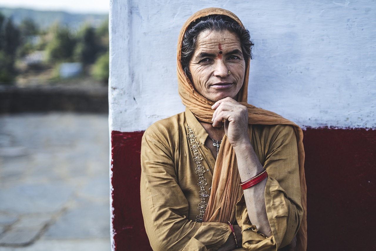 woman, indian, portrait, smile, pose, head scarf, female, asian, beautiful, traditional, culture, village, rural, indian, indian, indian, indian, indian, village, village